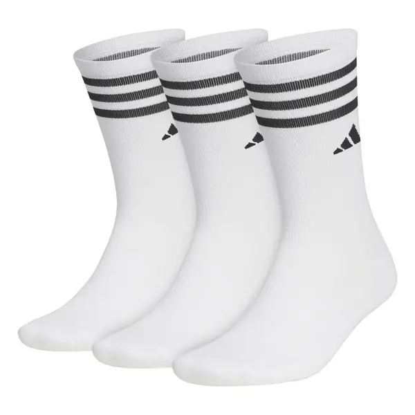 Image of adidas Crew Socks 3 Pairs - white - 6508