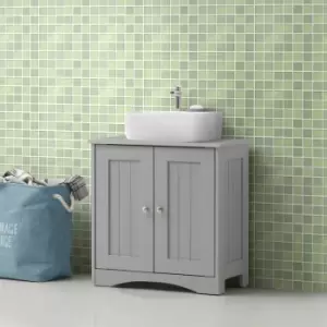 Image of Bathroom Under Sink Cabinet - Grey