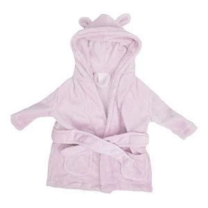 Image of Bambino Baby's First Bathrobe - 3 to 6 Months - Pink