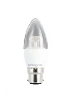 Image of Integral Candle 6.5W (40W) 2700K 470lm B22 Dimmable Clear-Lamp