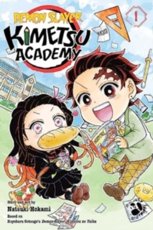 Image of Demon Slayer: Kimetsu Academy, Vol. 1 Paperback / softback