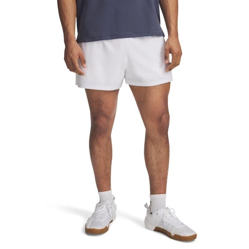 Image of Under Armour Mens Performance Gym Shorts White male S
