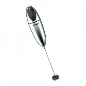 Image of Salter Milk Frother Whisk with Double Coil - Stainless Steel
