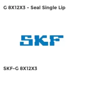 Image of G 8X12X3 - Seal Single Lip