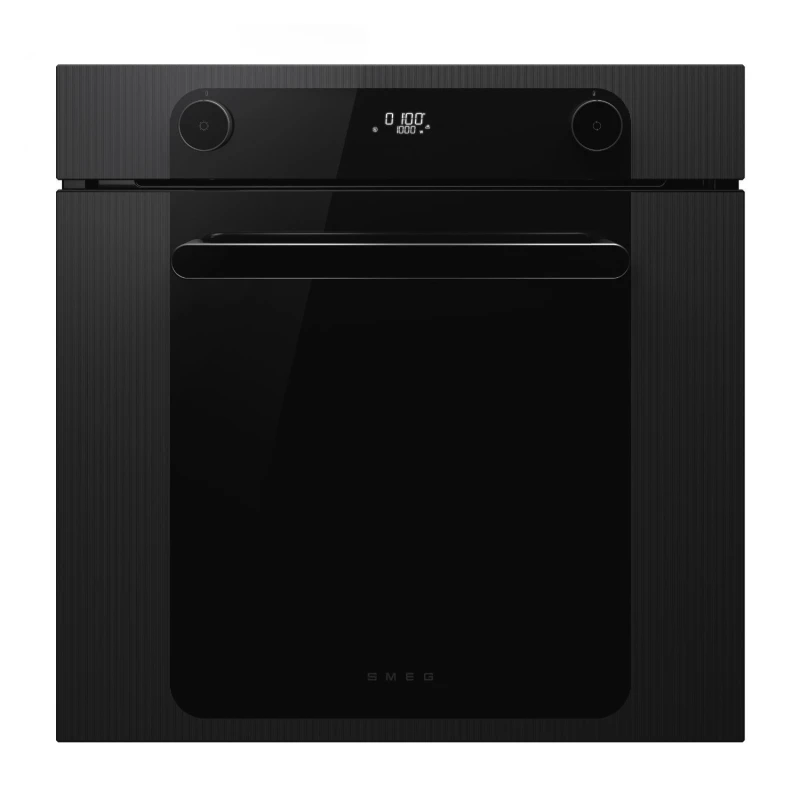 Image of Smeg Musa SFP6201TBI Built In Electric Single Oven with Microwave Function - Black - A+ Rated, Black