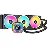 Image of Corsair Hydro Series iCUE Link LCD H150i RGB Performance Liquid CPU Cooler 360mm