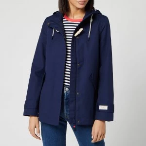 Image of Joules Womens Coast Waterproof Jacket - French Navy - UK 16