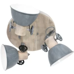 Image of Sienna Gearwood Spotlight Clusters Grey With Old Made Wood