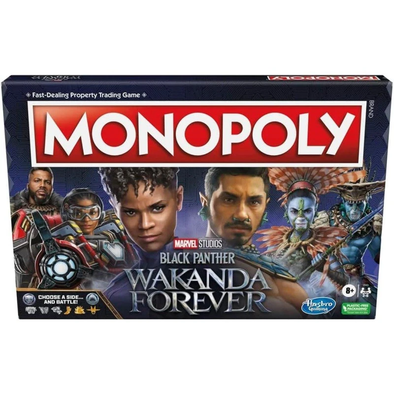 Image of Monopoly Marvel Studios' Black Panther: Wakanda Forever Edition Multi