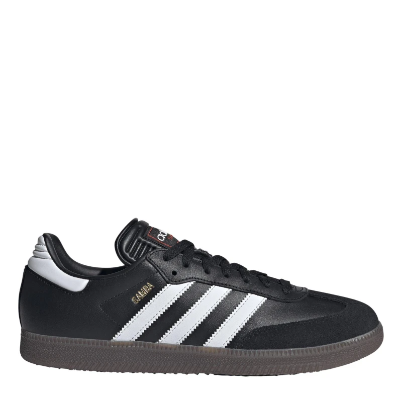 Image of adidas Samba Leather Trainers Juniors Black/White female 4.5 (37.3)