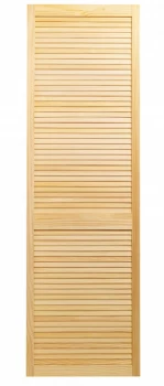 Image of Wickes Internal Closed Louvre Door Pine 1829 x 610mm