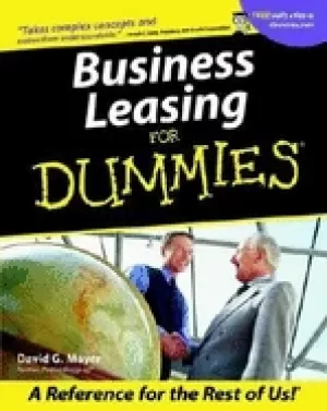 Image of business leasing for dummies