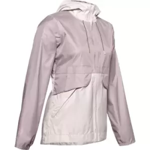 Image of Under Armour Cloudstrike Shell Jacket Womens - Pink