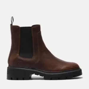 Image of Timberland Cortina Valley Chelsea Boot For Her In Dark Brown, Size 6