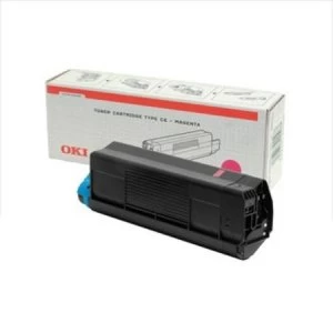 Image of OKI 42127406 Magenta Laser Toner Ink Cartridge