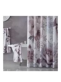 Image of Catherine Lansfield Dramatic Floral Shower Curtain