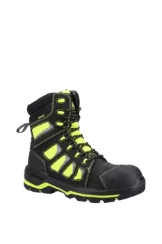 Image of Amblers Safety Beacon Safety Boot Unisex Yellow UK Size 10.5