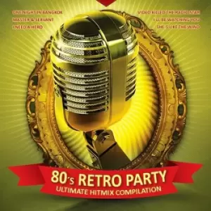 Image of 80s Retro Party by Various Artists CD Album