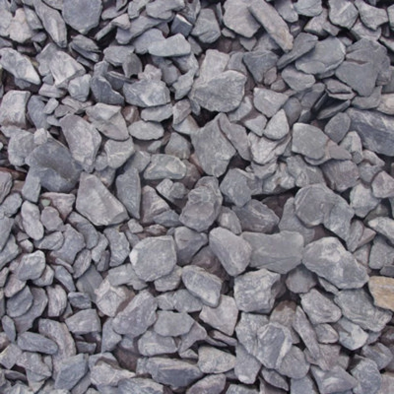 Image of Deco-pak 40mm Blue Slate Aggregate Bulk Bag - 850 Kg - L100 X W100 X H80 Cm