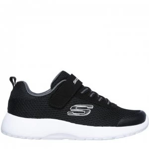 Image of Skechers Dynamite Ultra Torque Childrens Trainers - Black/White