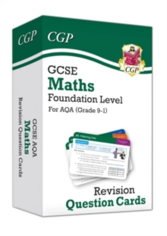 Image of GCSE Maths AQA Revision Question Cards - Foundation Hardback