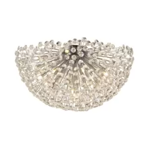 Image of Salisbury Ceiling Lamp 80cm 21 Light G9 Polished Chrome, Crystal