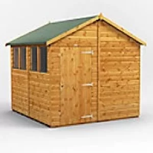 Image of Power Garden Shed 88PA Golden Brown 8x8
