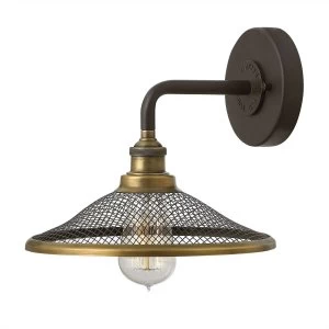 Image of 1 Light Indoor Wall Light Buckeye Bronze, E27