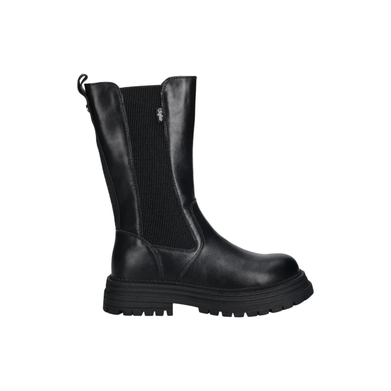 Image of Buffalo Womens boots Buffalo Lennox Chelsea Hi Noir Female 39