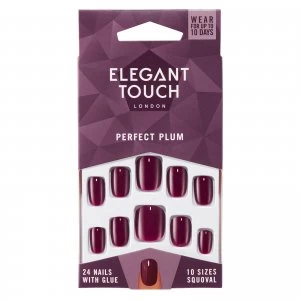 Image of Elegant Touch Perfect Plum Nails
