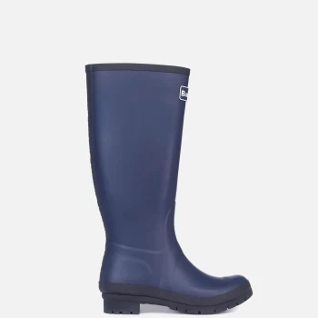 Image of Barbour Womens Abbey Tall Wellies - Navy - UK 8