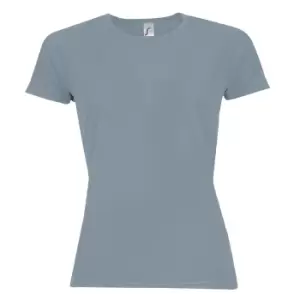 Image of SOLS Womens/Ladies Sporty Short Sleeve T-Shirt (XS) (Pure Grey)