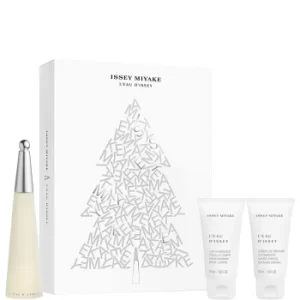 Image of Issey Miyake LEau DIssey Gift Set 50ml Eau de Toilette + 50ml Body Lotion + 50ml Shower Cream