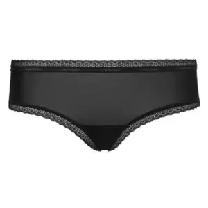 Image of Calvin Klein Hipster Waistband Pants - Black