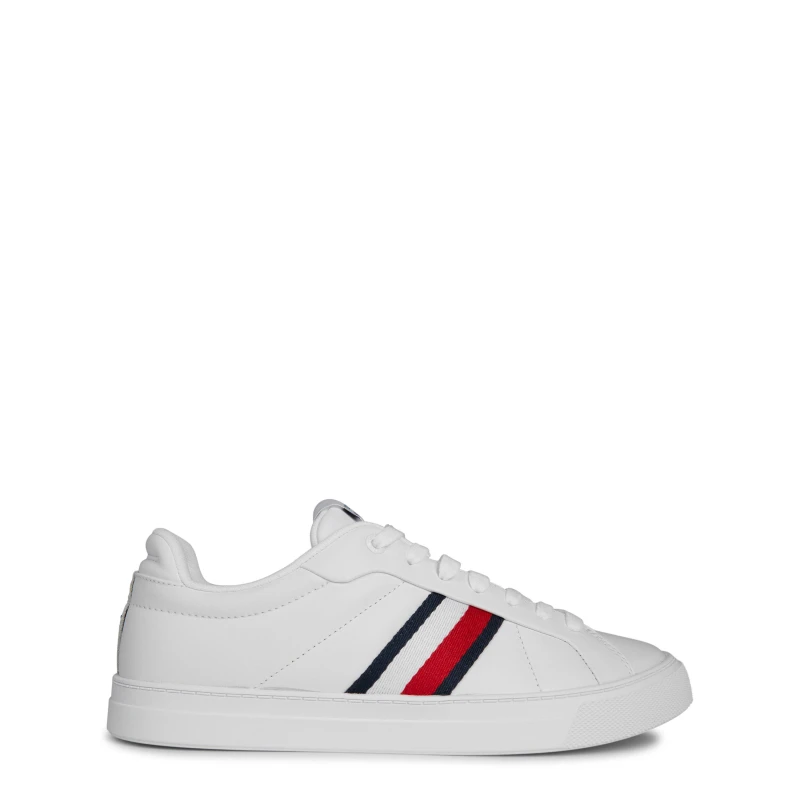 Image of Tommy Hilfiger Icon Court Trainer White Male 41 LP58401