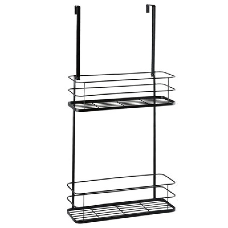 Image of Beliani Hanging Shelf Tayasu Metal Black