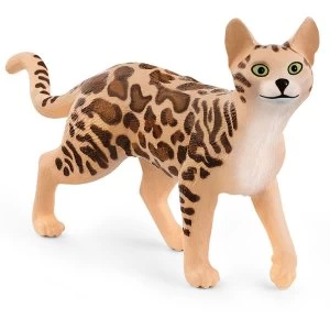 Image of SCHLEICH Farm World Bengal Cat Toy Figure