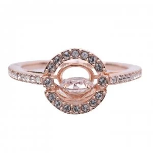 Image of Swarovski Sparkling Dance Round Ring 52 - Gold