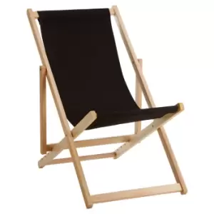 Image of Interiors By PH Black Deck Chair