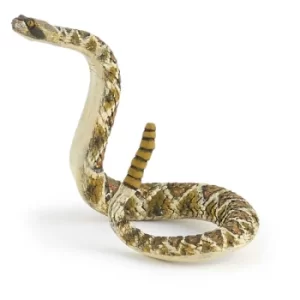 Image of PAPO Wild Animal Kingdom Rattlesnake Toy Figure, Three Years or Above, Multi-colour (50237)