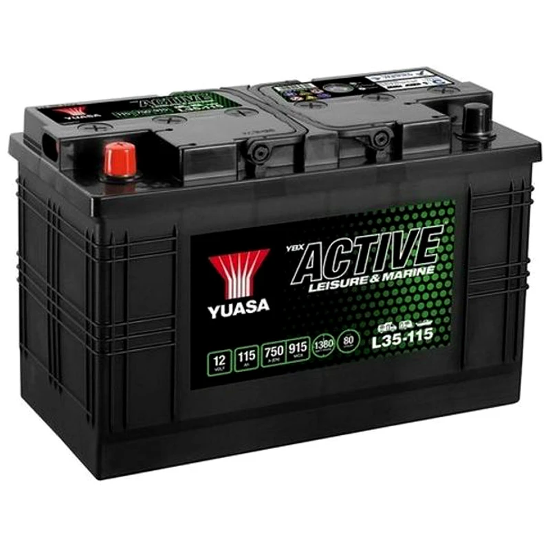 Image of YUASA L35-115 Starter battery Battery Capacity: 115Ah Starter Battery (1)