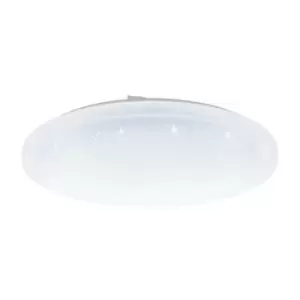 Image of Frania LED Flush Ceiling Light White cct, Remote Control Included - Eglo