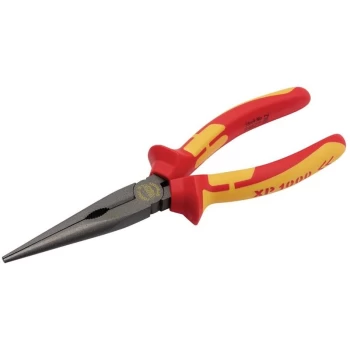 Image of 94627 XP1000 VDE Long Nose Pliers, 200mm - Draper