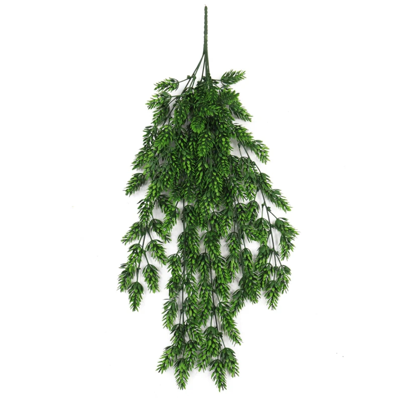Image of N/A Hanging UV and Fire Resistant Artificial Clustered Fern Plant 128cm