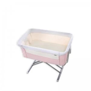 Image of Hauck Face to Me Bedside Cot Pink