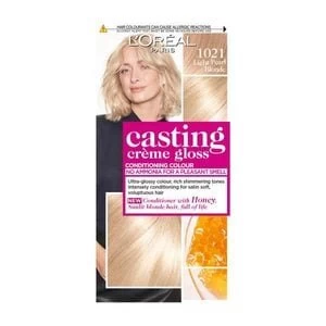 Image of LOreal Casting Creme Semi Perm Hair Dye 1021 Lgt Prl Blonde