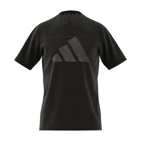 Image of Essentials Recycled Gym T-Shirt with Large Logo Print