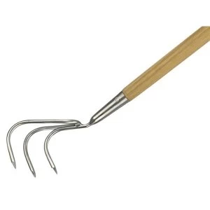 Image of Kent & Stowe Carbon Steel Long Handled 3-Prong Cultivator, FSC