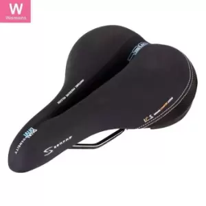 Image of Serfas Dual Density Saddle, Womens Cutout - Black