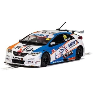 Image of Honda Civic Type R BTCC 2019 Sam Tordoff Scalextric Touring Car